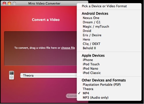 Miro Converter Free Download For Mac